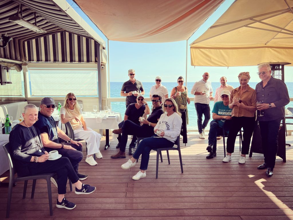 IST23 Farewell lunch at Moodshadows in Malibu