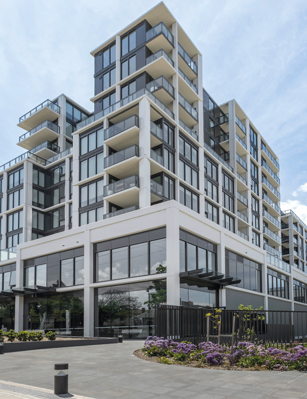 One Fell Swoop - image of external building of Hyson Apartments