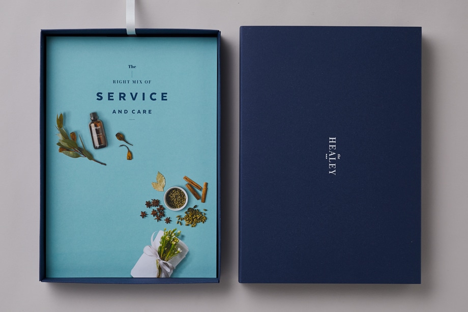 The Healey - brochure and enclosure