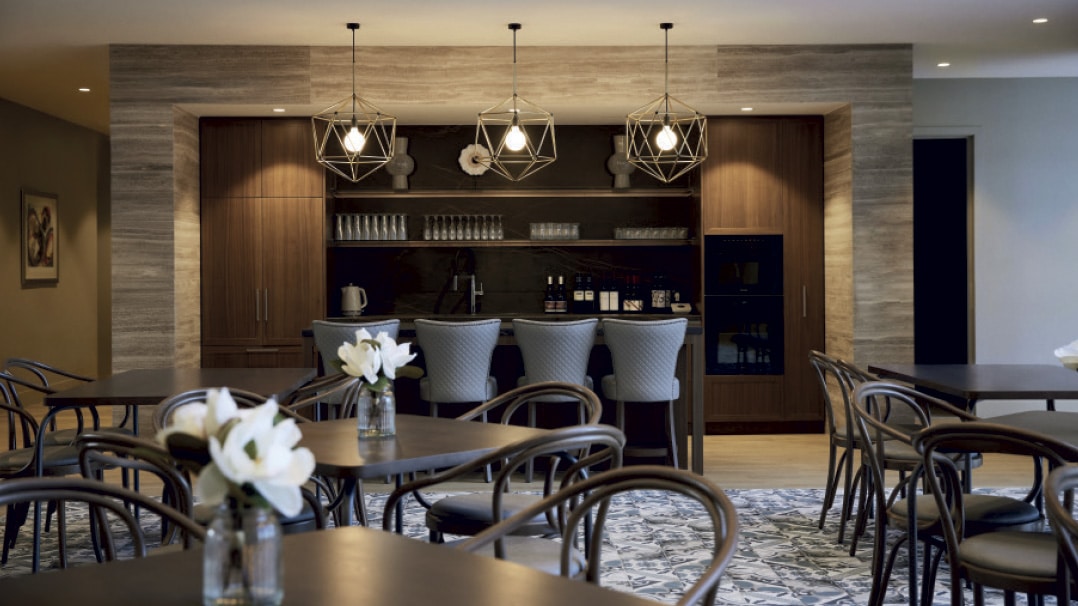Europa on Alma - dining room and bar