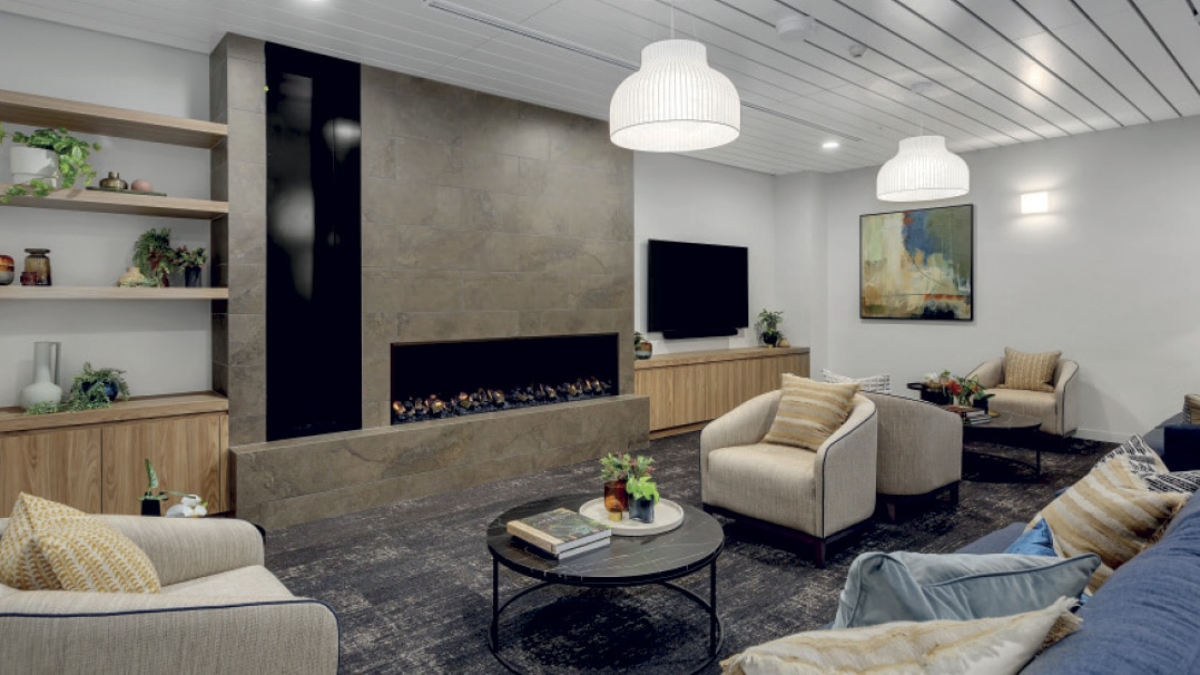 The Healey - community lounge