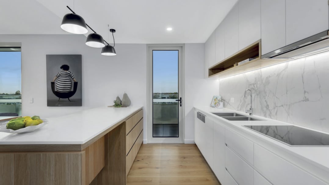 The Healey - apartment kitchen