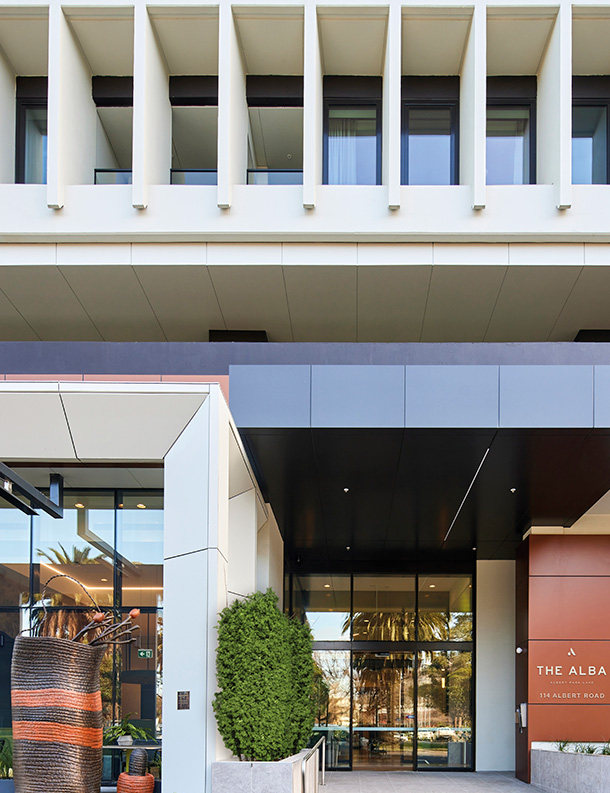 One Fell Swoop - image The Alba building facade