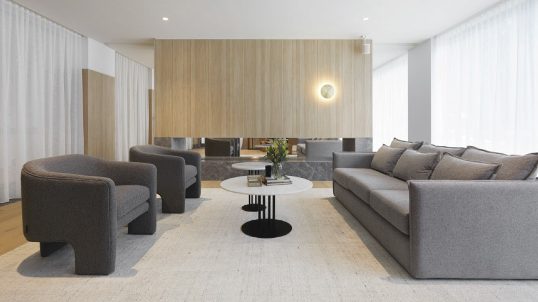 One Fell Swoop - Case Study - Pavilions Blackburn Lake lounge