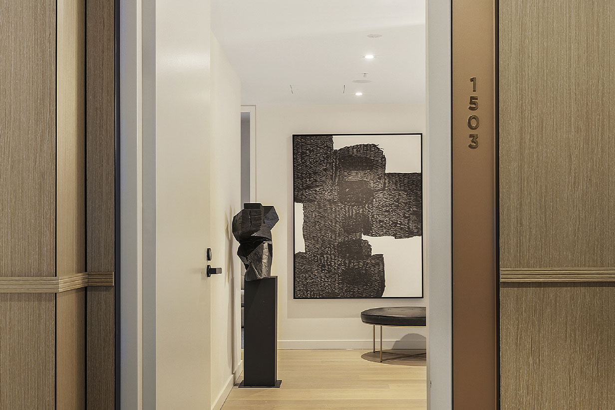 One Fell Swoop - apartment hallway