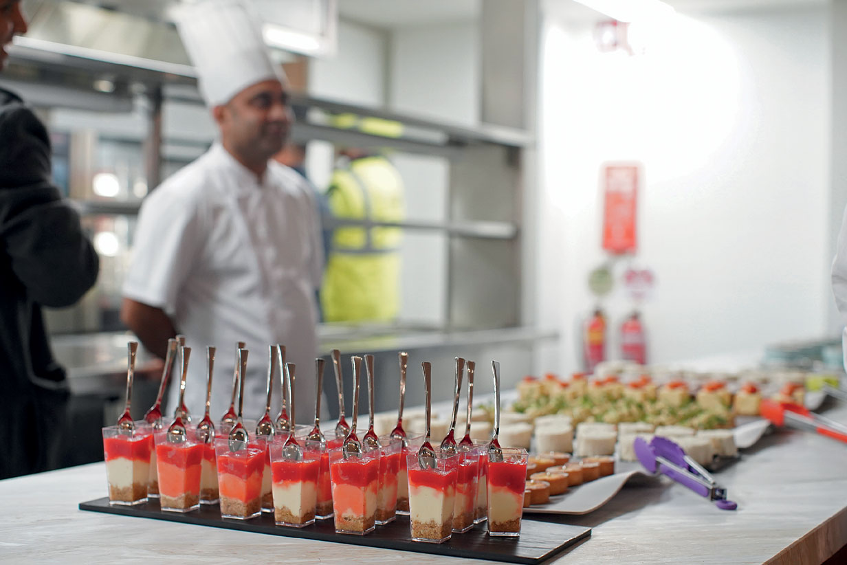 One Fell Swoop - food buffet