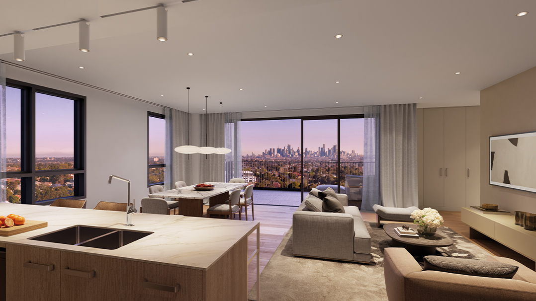 One Fell Swoop - Case Study - Bellbird On High living skyline