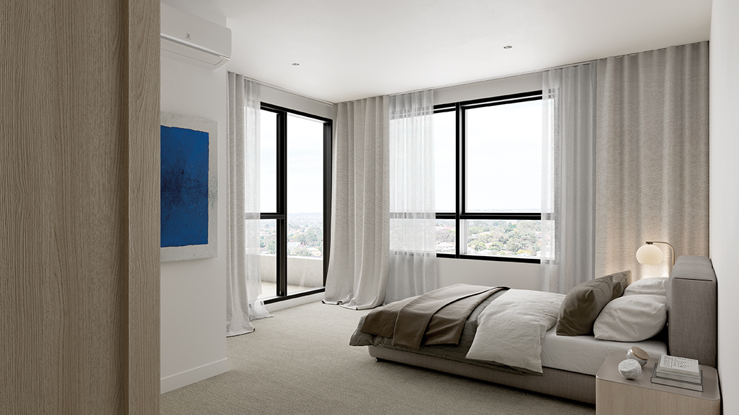 One Fell Swoop - Case Study - Bellbird On High bedroom