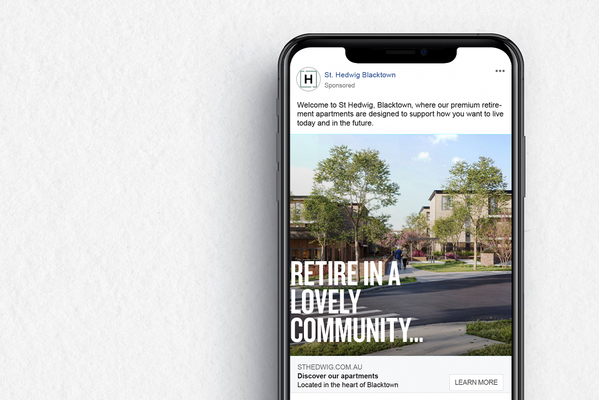 One Fell Swoop - St Hedwig retirement community Instagram post