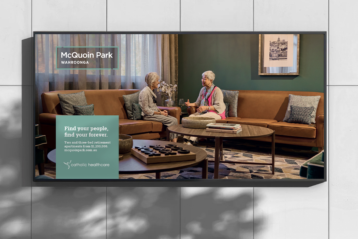 One Fell Swoop - McQuoin Park billboard