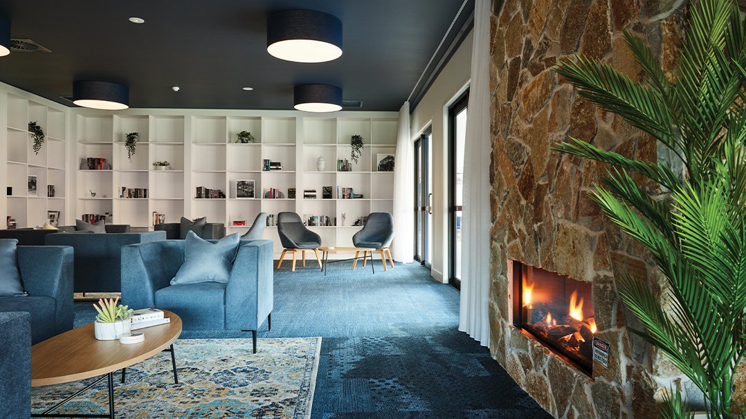 One Fell Swoop - Case Study - Allam Monterey clubhouse library