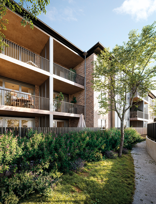 One Fell Swoop - Image of St Hedwig north terrace apartments