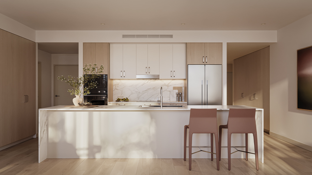 One Fell Swoop - Case Study - The Alba apartment kitchen