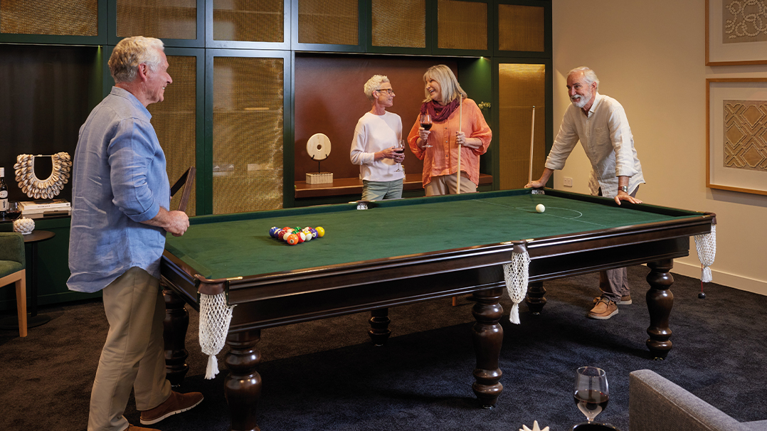 The Falls Estate - billiards room