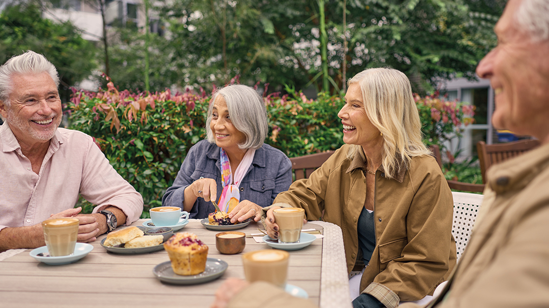 One Fell Swoop - Case Study - The Saxon couples having brunch